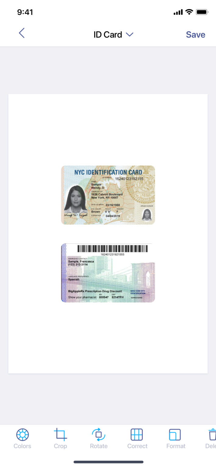 How to Copy Both Sides of an ID Card on One Page Using Your Phone—Fast ...