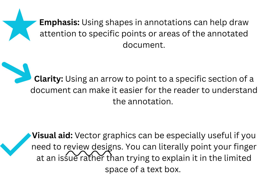 How to annotate PDFs on your mobile phone: use shapes to make it easier for readers to understand and follow along with your annotations