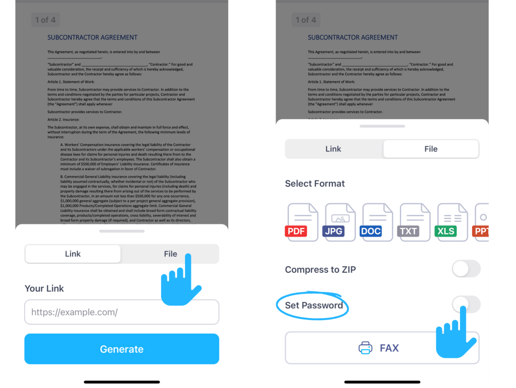 how to password protect a PDF