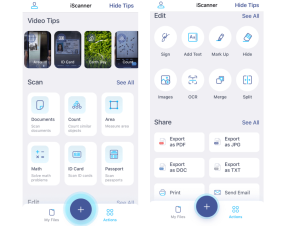 Intuitive Mobile Scanner: Less Search, More Action - iScanner