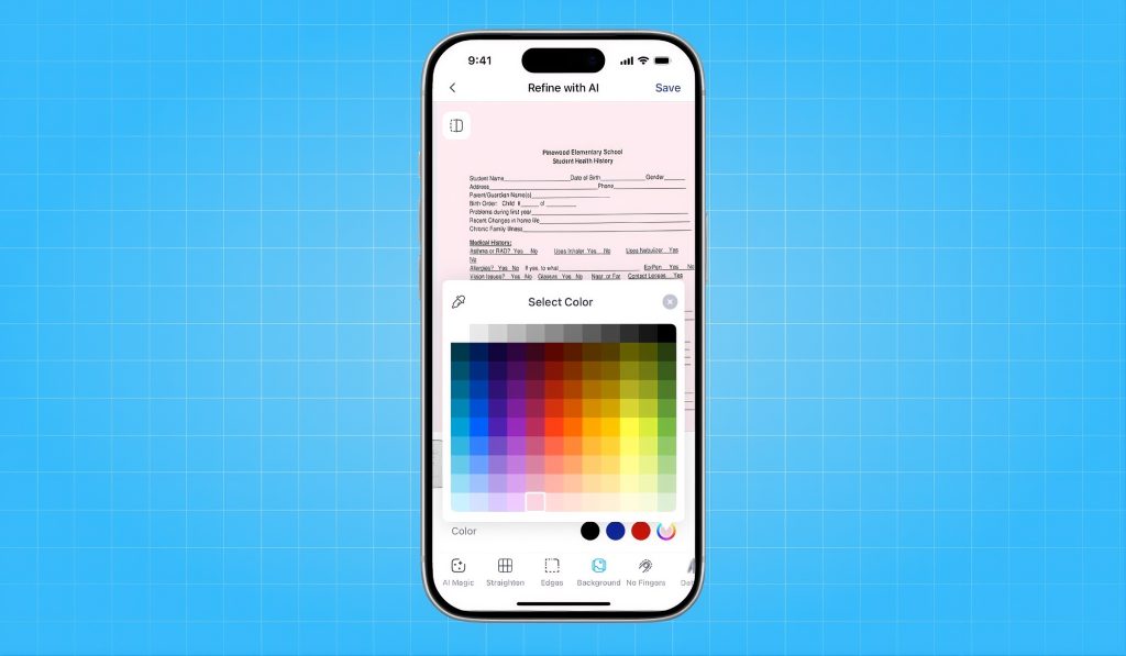 you can make pdf look scanned digitally